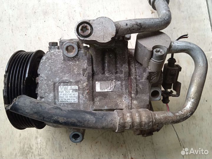 Компрессор кондиционера Skoda Fabia2, Golf, Polo