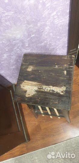 Старинная жардиньерка этажерка