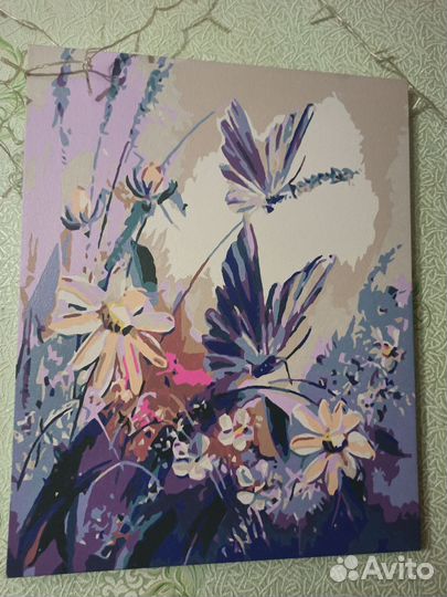 Картина по номерам готовая