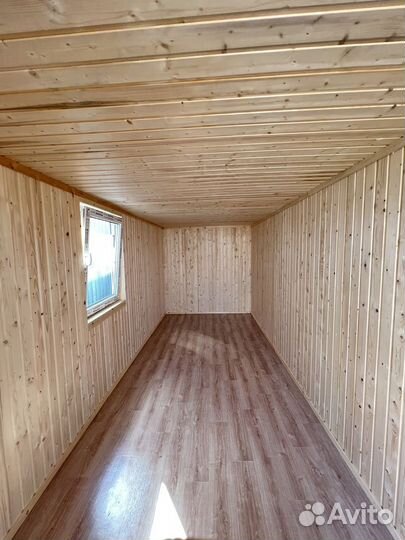 Бытовка новая Блок контейнер в вагонке бк - 1Б