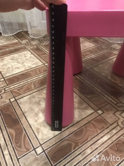 Стул детский розовый