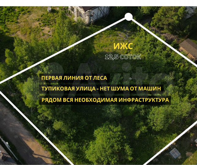 Участок 12,5 сот. (ИЖС)