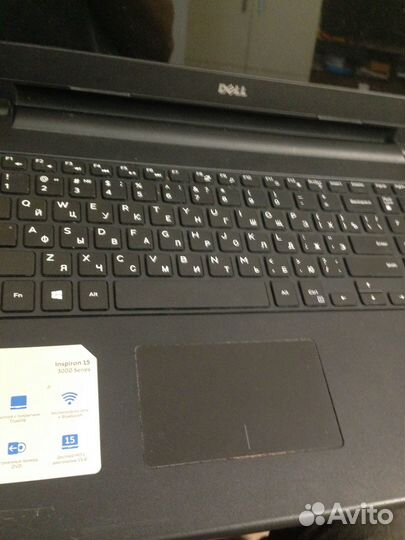 Ноутбук dell inspiron 15 на запчасти