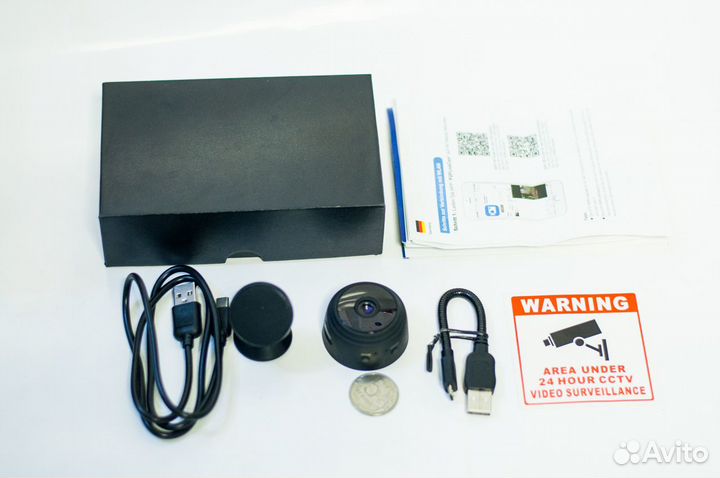 Мини камера видеонаблюдения