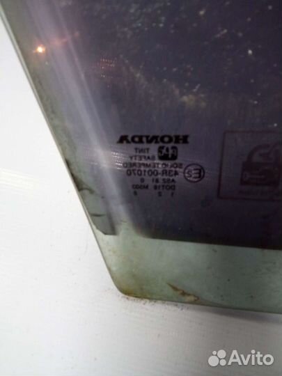 Honda Civic 2001. Г. стекло левой передней двери