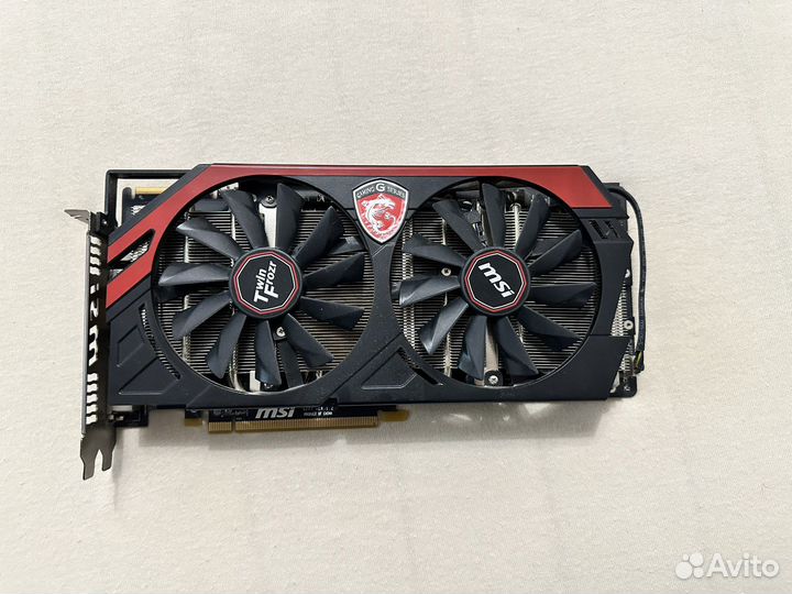 Видеокарта MSI AMD Radeon R9 280 gaming 3GB 384bit