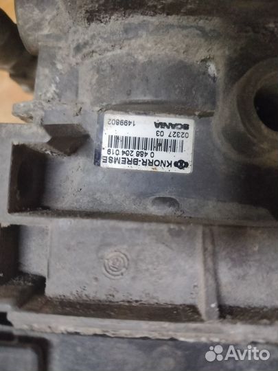 25884 0486204019 1499802 0488204019 Модулятор EBS двух канальный Scania 4 скания