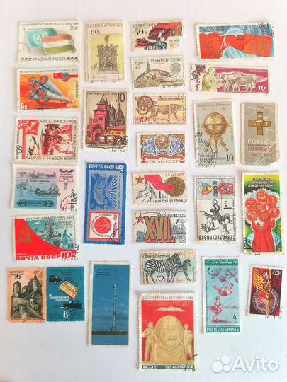 Почтовые марки СССР и не только