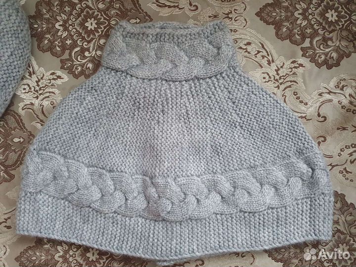 Комплект шапка и шарф женский