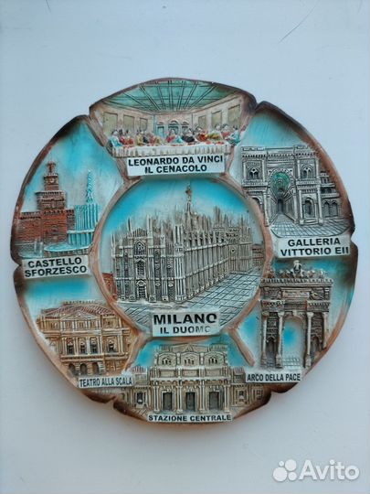 Сувенирные тарелки из разных стран