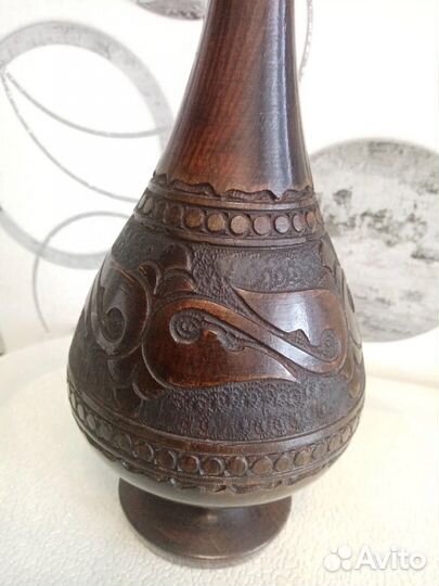 Деревянная ваза из СССР