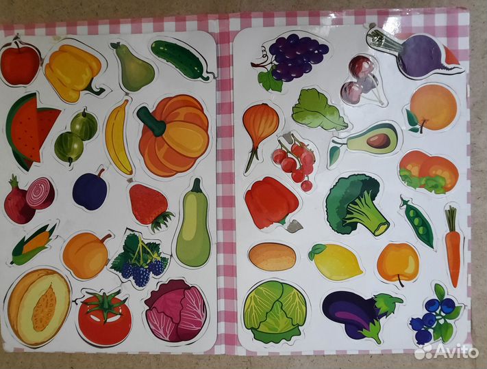 Детская развивающая магнитная игра Изучаем цвета