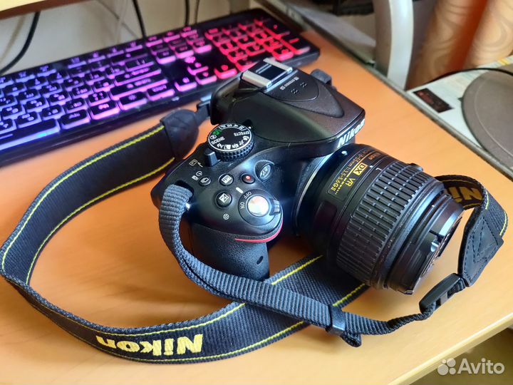 Зеркальный фотоаппарат nikon d5200 kit 18-55