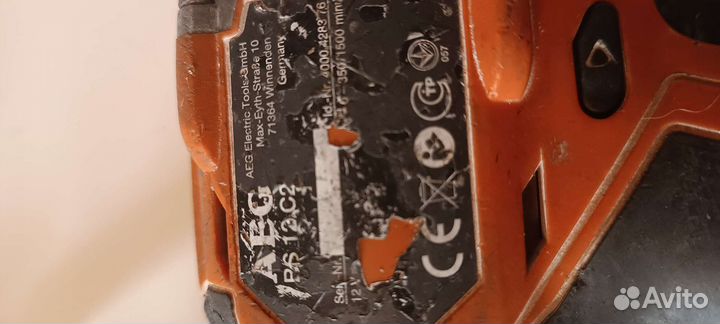 Дрель шуруповерт бу