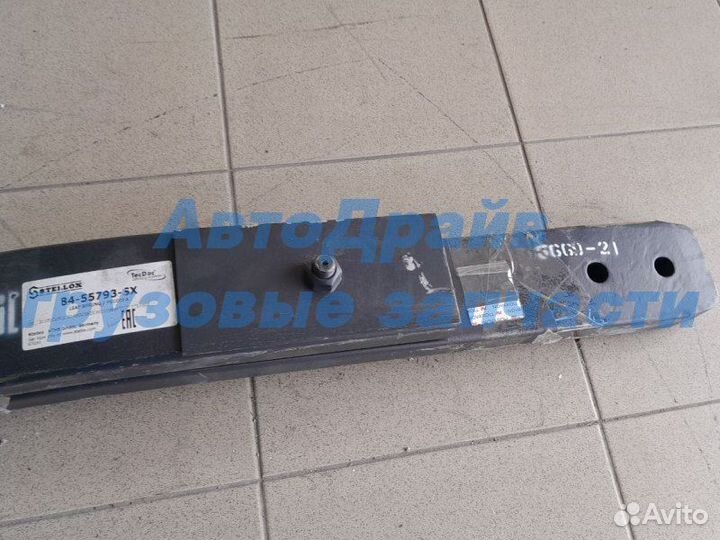 Полурессора SAF 2-х листовая 525х365 мм