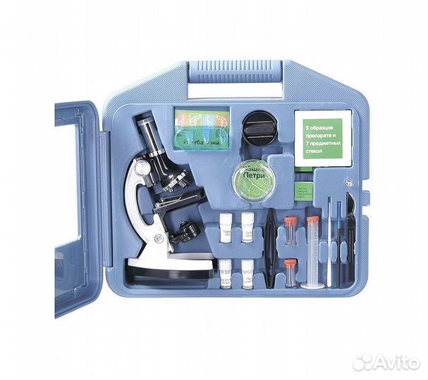 Микроскоп Микромед детский 100x-900x в кейсе