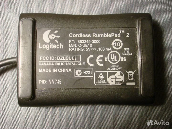 Геймпад Logitech Cordless RumblePad 2 G-RC14