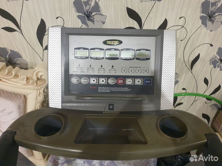 Беговая дорожка электрическая складная бу