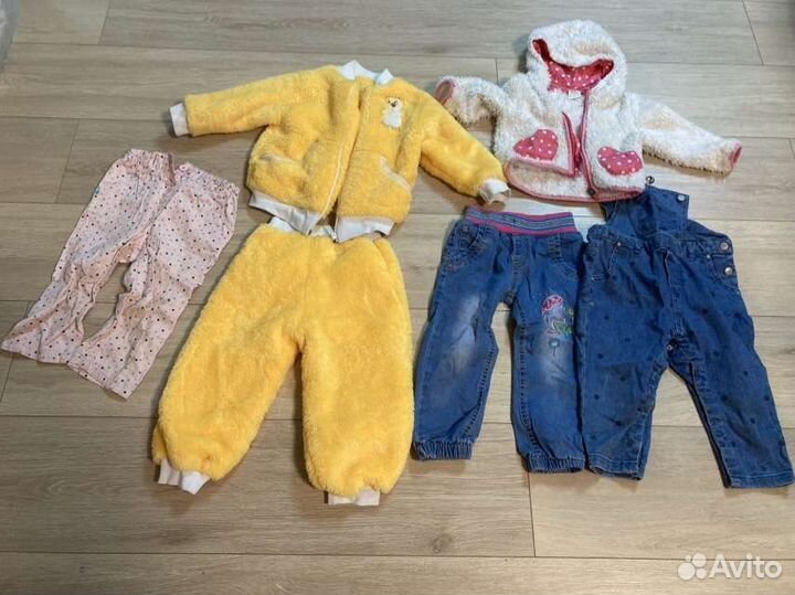 Вещи пакетами на девочку