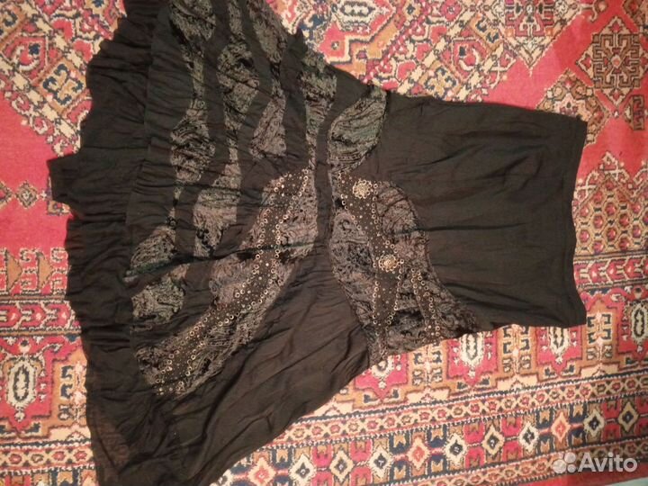 Девочке юбка нарядная 42 р