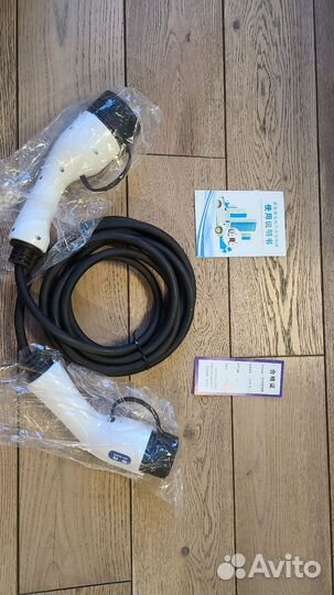 Кабель Type 2 на GBT 5 метров, 1 фаза, удлинитель