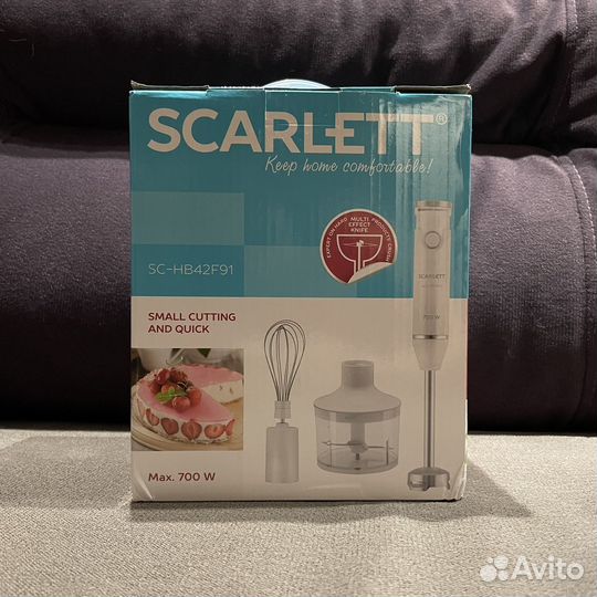 Блендер новый scarlett