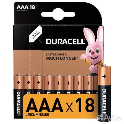 Батарейки мизинчиковые duracell