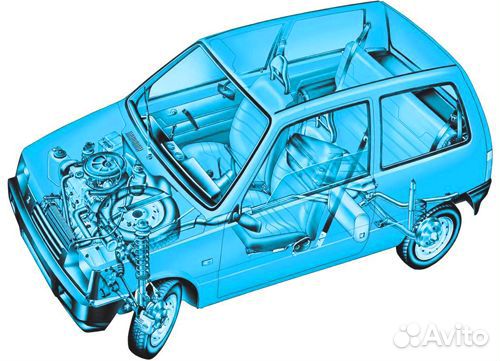 Запчасти на Оку различные