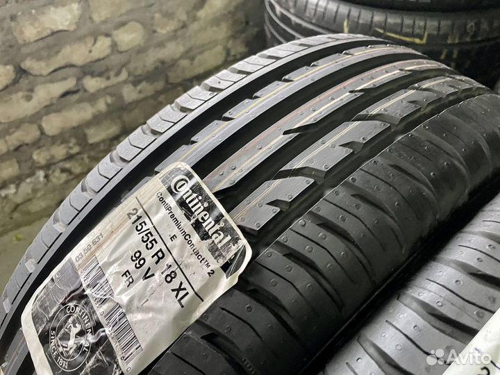 Continental ContiPremiumContact 2E 215/55 R18 99V