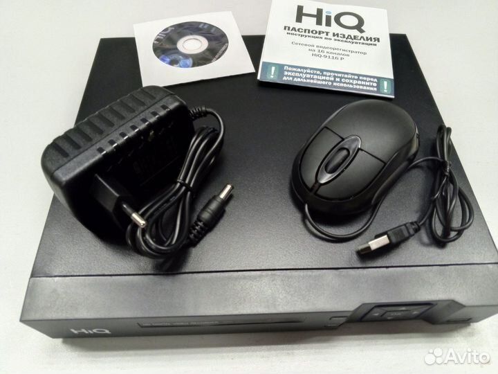 16-канальный видеорегистратор для IP камер