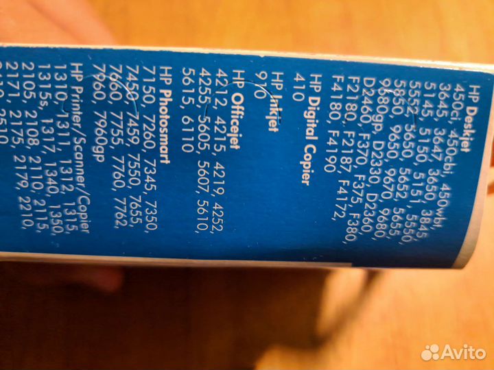 Картридж hp 58