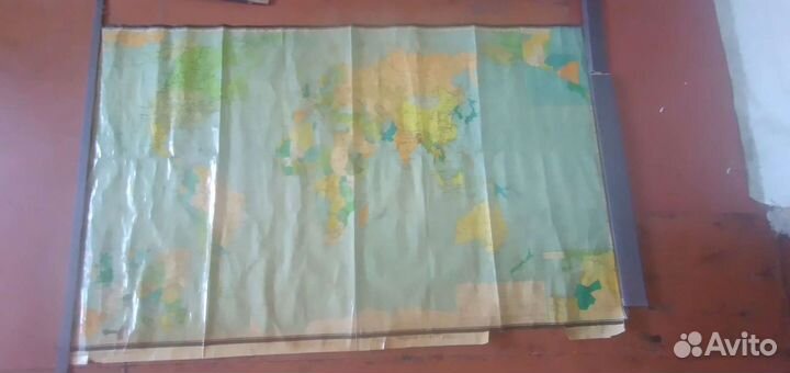 Политическая карта мира СССР