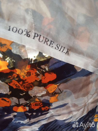Ткань натуральный шелк италия