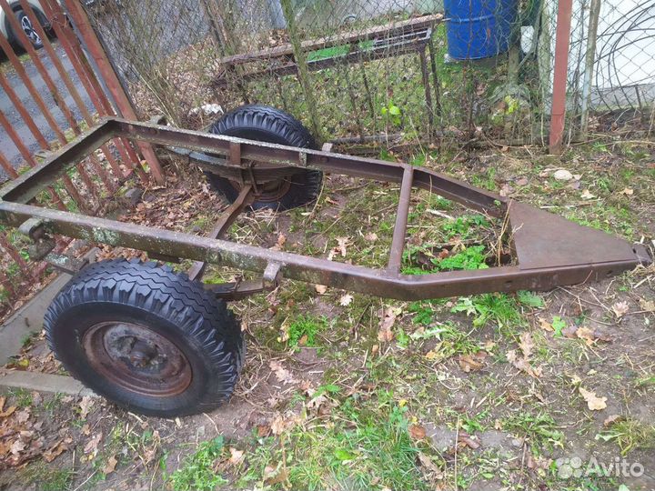 Телега одноосная