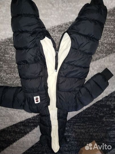 Пуховик детский демисезонный