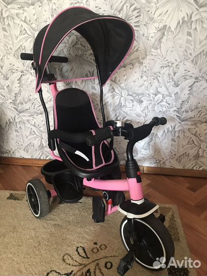 Трехколесный велосипед kreiss с тентом