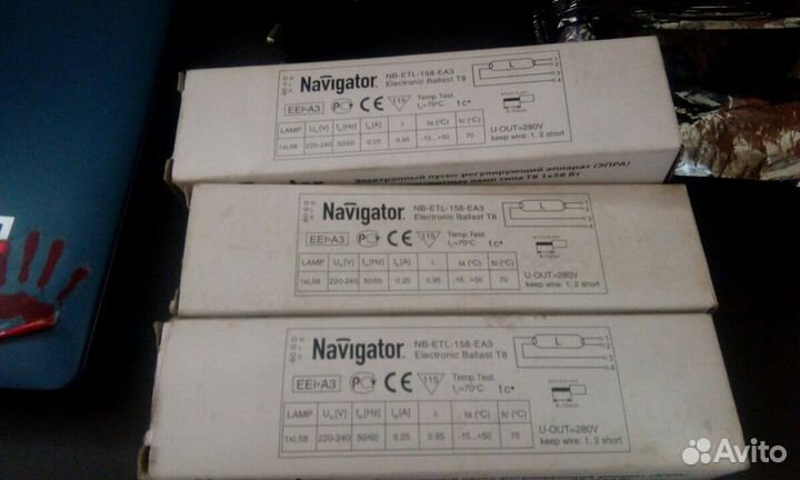 Электронный баласт (эпра) Helvar EL 1x58ngn