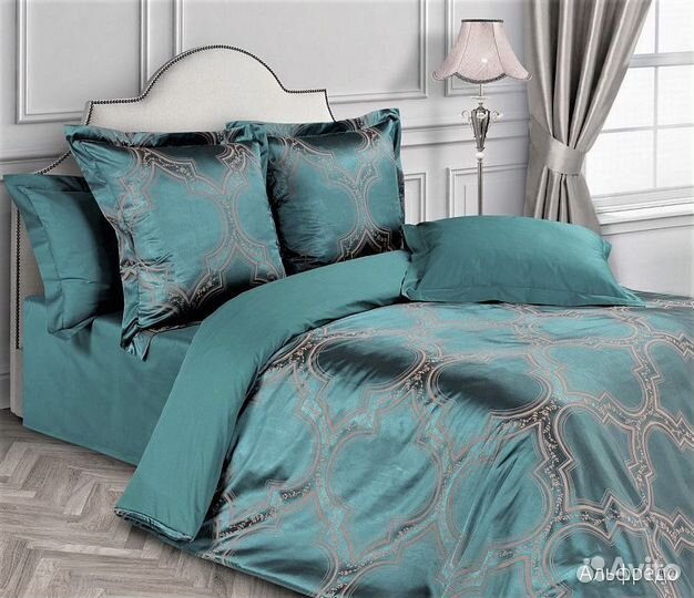 Комплект постельного белья Ecotex сатин-жаккард