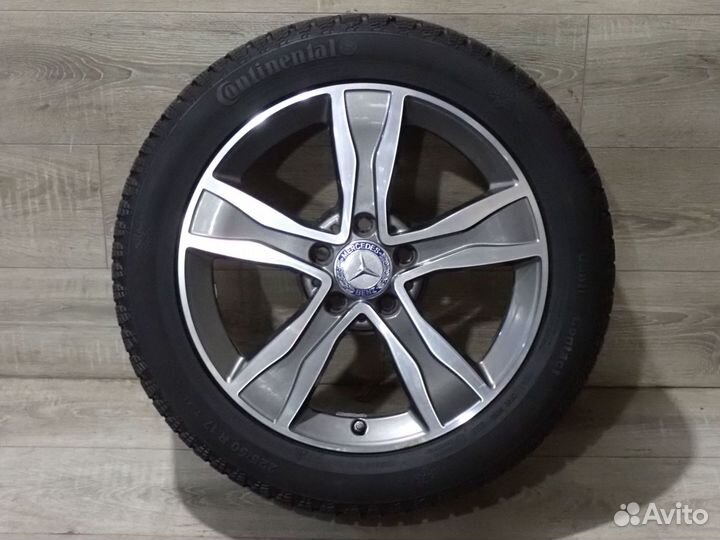 Комплект оригинальных R17 колес Mercedes W205