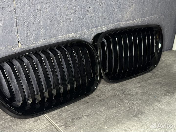 Решетка радиатора ноздри bmw e46 рестайлинг