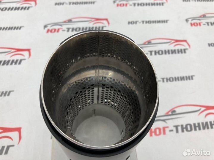 Насадка на выхлоп одинарная Akrapovic матовый