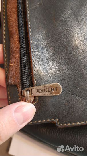 Мужской кожаный клатч