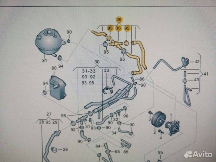 Патрубок охлаждения Skoda Yeti 2011 1K0122109CJ