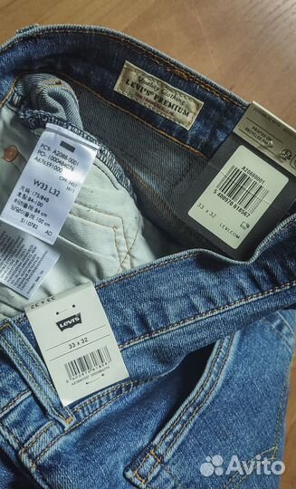 Нов Levi's 502 Premium оригинал 32,33,34 Wagyu Pud