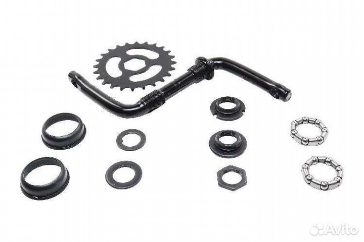 Шатун 12, 14 односоставной для детского велосипеда