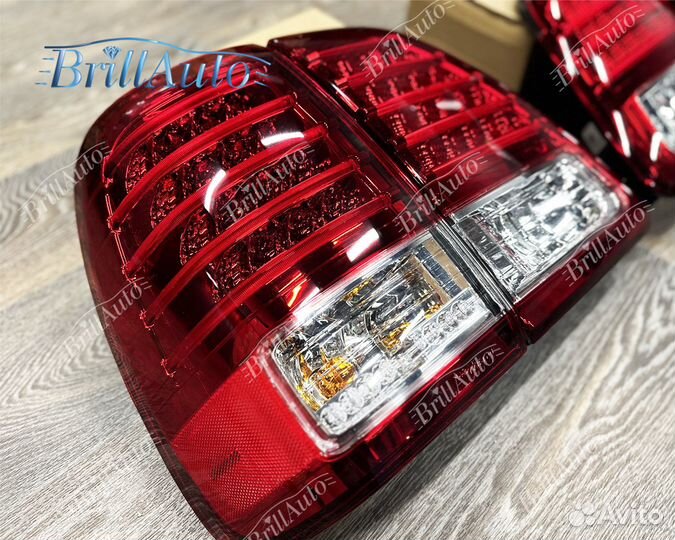 Задние фары Land Cruiser 100 LED стиль Lexus