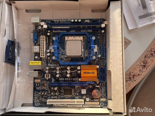 Материнская плата asrock n68-vgs3 uss