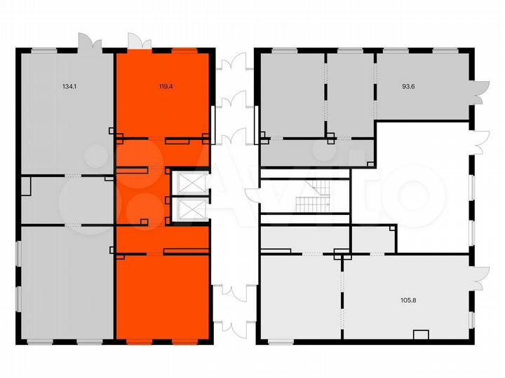 Продам помещение свободного назначения, 119.4 м²