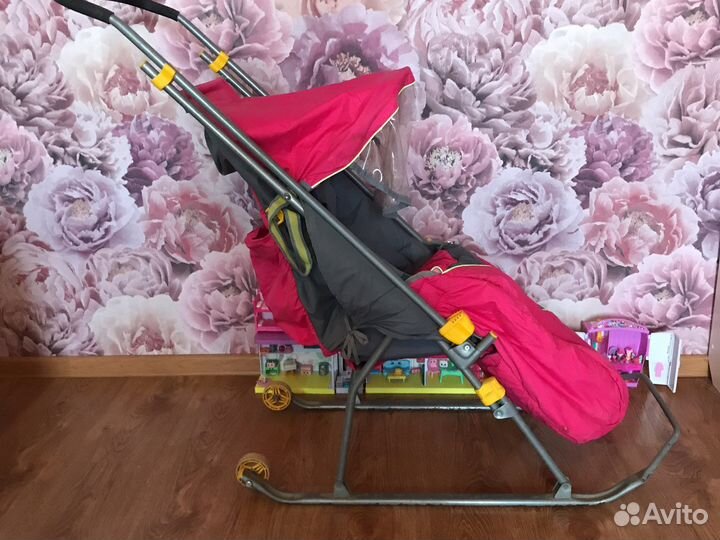 Санки-коляска Nika