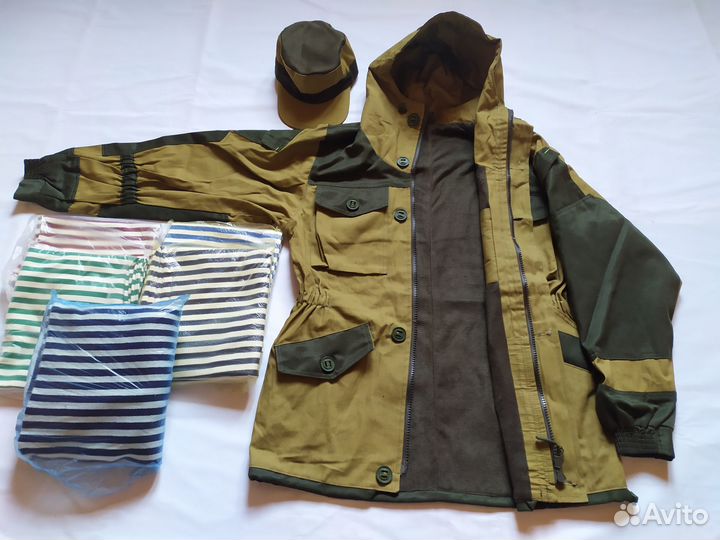 Горка-8, на флисе, размер 60-62/5-6, осень-зима